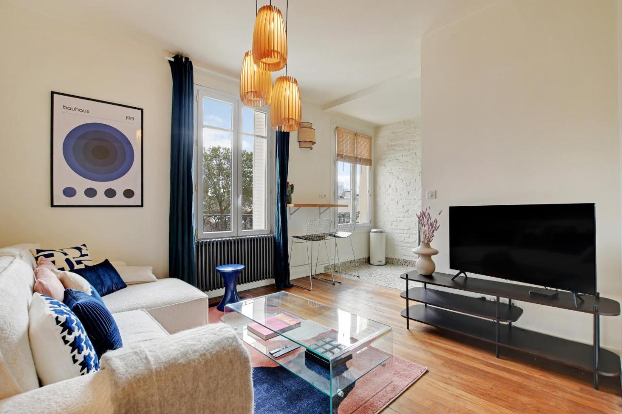 Luxury Cocon Apartment Boulogne-Billancourt Exterior foto